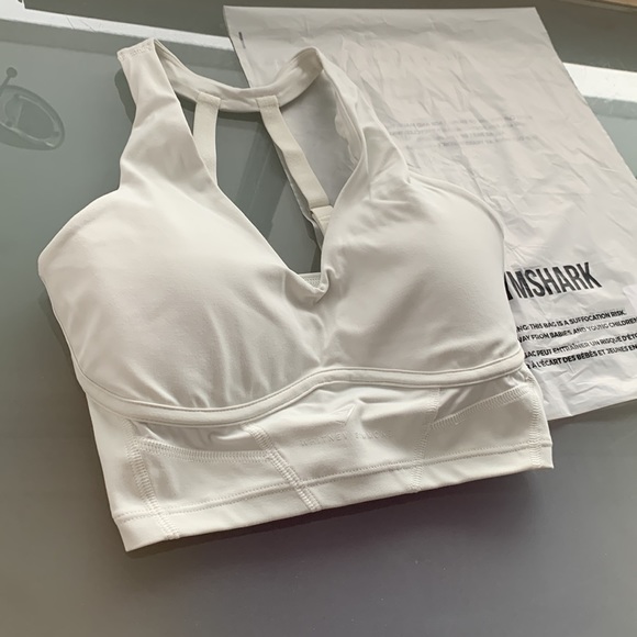 Gymshark Other - **SOLD**BNWT Whitney Simmons X Gymshark Sports Bra Skylight White S
